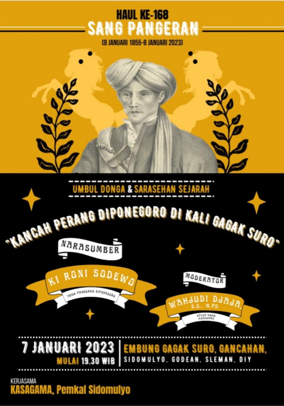 HAUL KE-168 SANG PANGERAN DIPONEGORO