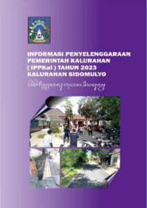 Informasi Penyelenggaraan Pemerintahan Kalurahan Tahun 2023