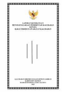 Laporan Keterangan Penyelenggaraan Pemerintahan Kalurahan Kepada Badan Permusyawaratan Kalurahan Tahun 2024