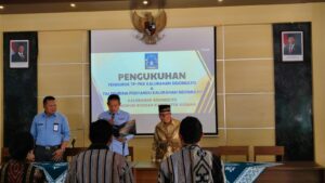 Lurah Sidomulyo Resmi Kukuhkan Pengurus Baru TP-PKK dan TP-Posyandu Kalurahan Sidomulyo